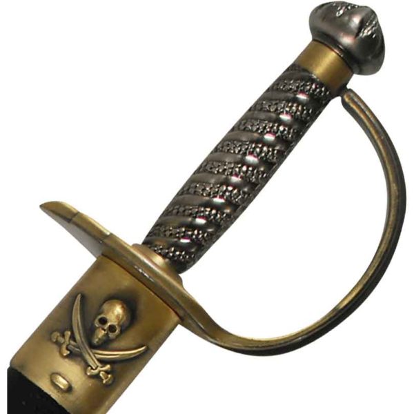 Brass Hilt Caribbean Pirate Sword