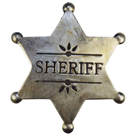 Sheriff Badge - OH3018 - Medieval Collectibles