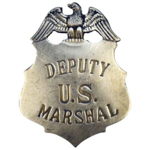 Deputy U.S. Marshal Badge - OH3046 - Medieval Collectibles