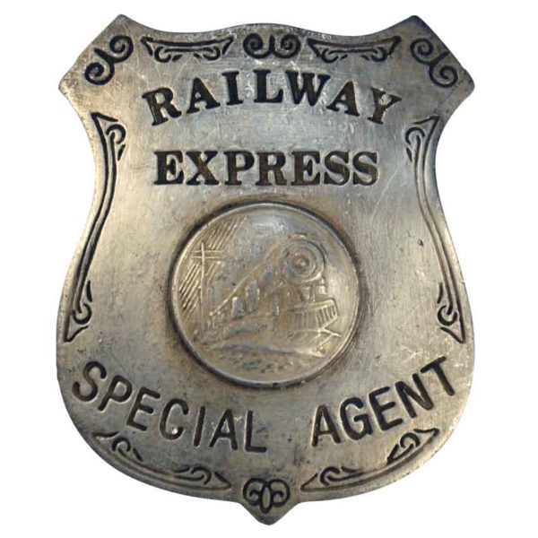 Railway Express Special Agent Badge