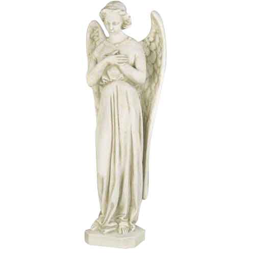 Angel In Cari Cross Statue Ol Hf7384 Medieval Collectibles