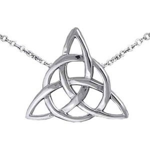 Silver Triquetra Necklace