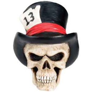 Grinning Top Hat Skull