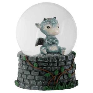 Sulky Dragon Water Globe