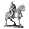 French Knight on Horseback Statue - SC8323 - Medieval Collectibles