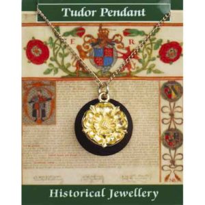 Gold Plated Tudor Rose Necklace