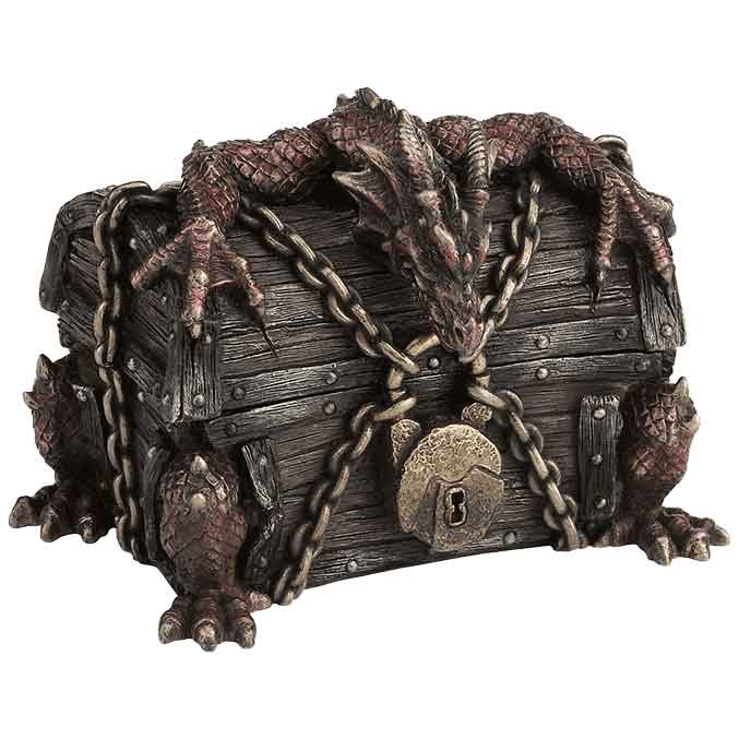 chained treasure chest