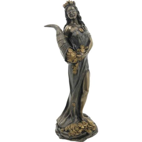 Bronze Goddess Fortuna Statue - WU-1750 - Medieval Collectibles