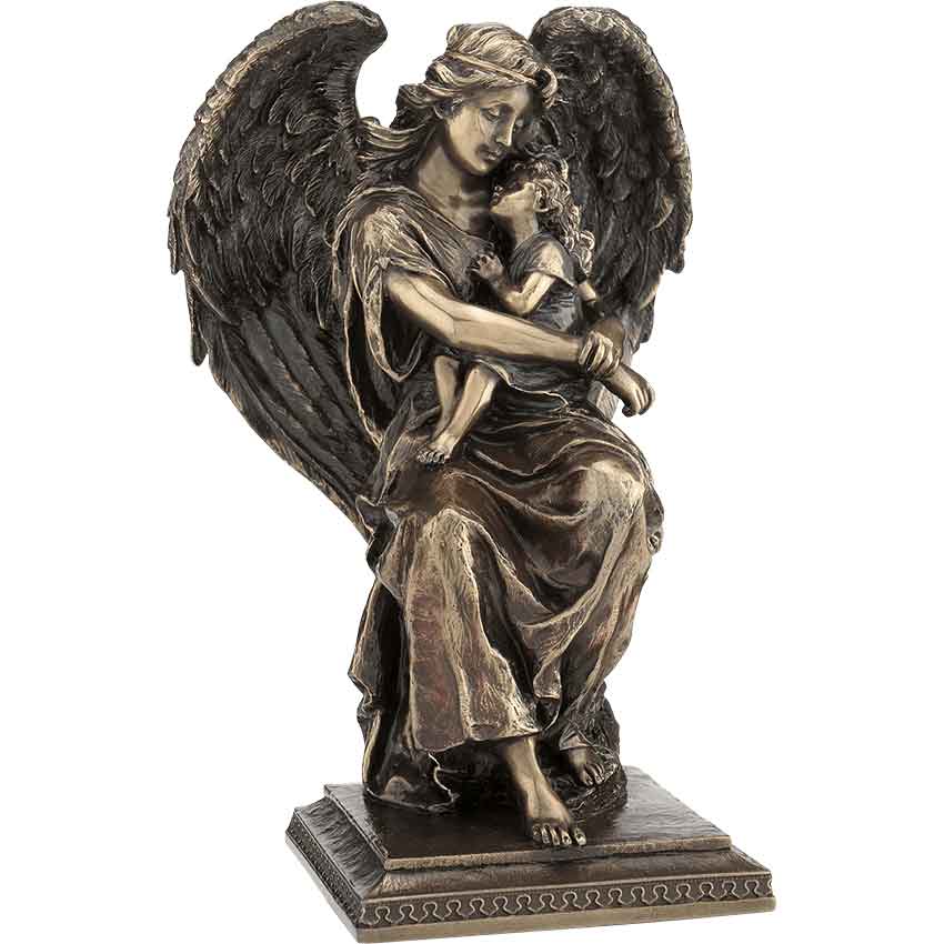 guardian angel statues figurines