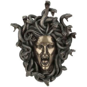 Head of Medusa Wall Plaque - WU-1802 - Medieval Collectibles