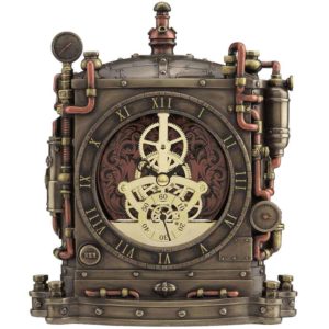 Steampunk Grand Machine Mantel Clock