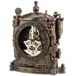 Steampunk Grand Machine Mantel Clock - WU-1842 - Medieval Collectibles