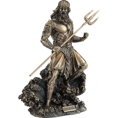 Bronze Poseidon Statue - WU-1916 - Medieval Collectibles