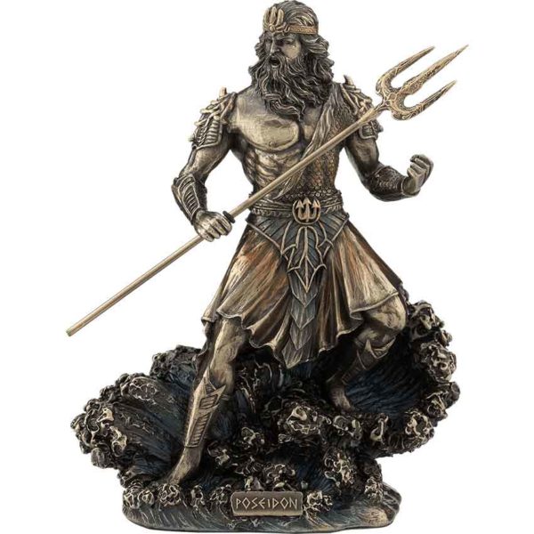 Bronze Poseidon Statue