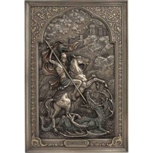 Saint George Dragon Slayer Plaque