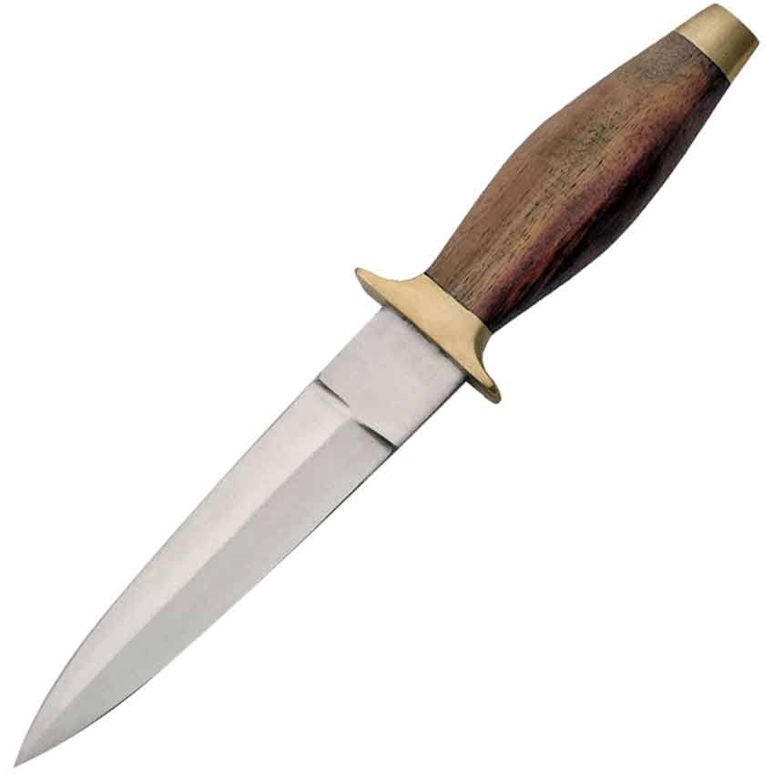 Wood Handle Boot Knife with Sheath - 6 Inch - ZS-202800 - Medieval ...