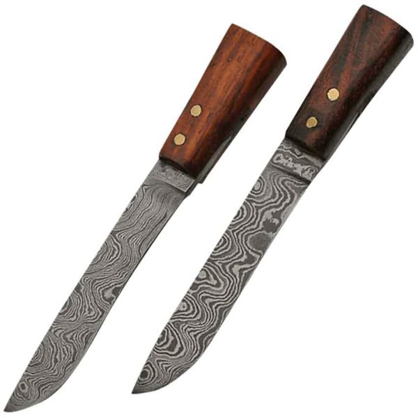 Damascus Rosewood Kukri