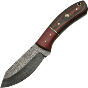 Damascus Skinner with Micarta Handle