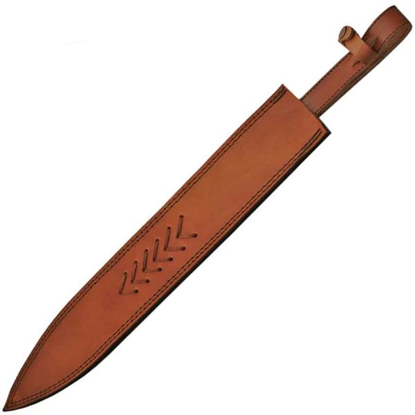 Damascus and Rosewood Gladius