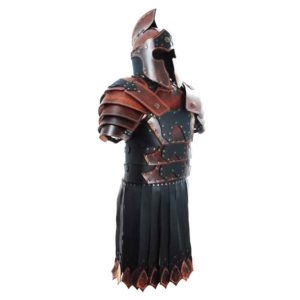 The men Real Leather Armour with shoulders new at Rs 9000/piece