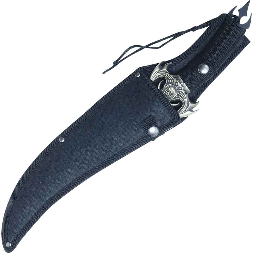 Badass 22 Inch 440 Stainless Steel Skull & Bones Gothic Dagger, Sword, Knife