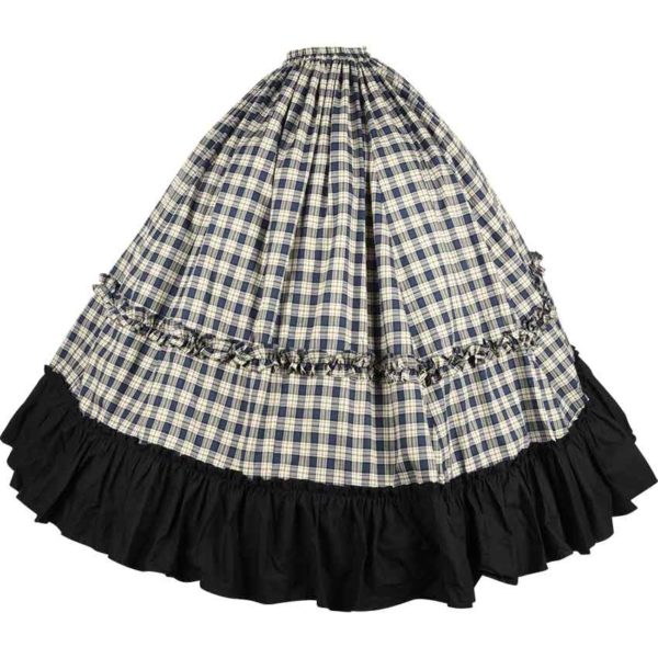 Plaid Civil War Skirt