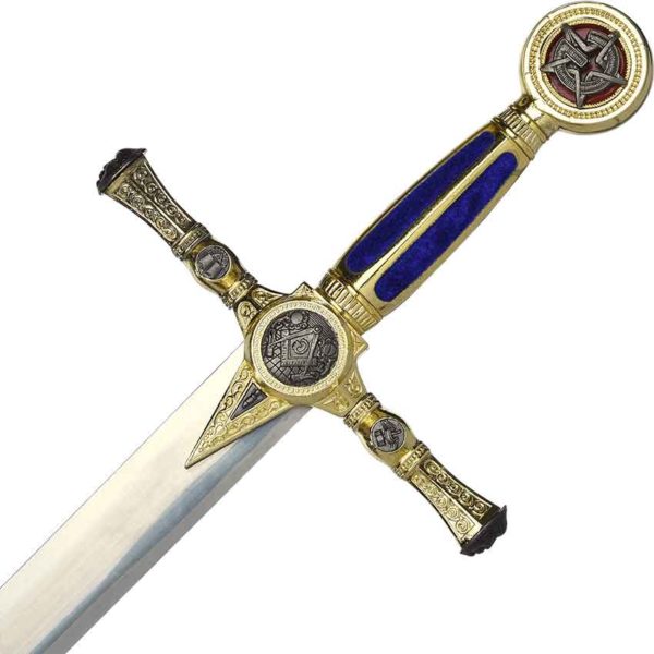 Blue Masonic Short Sword