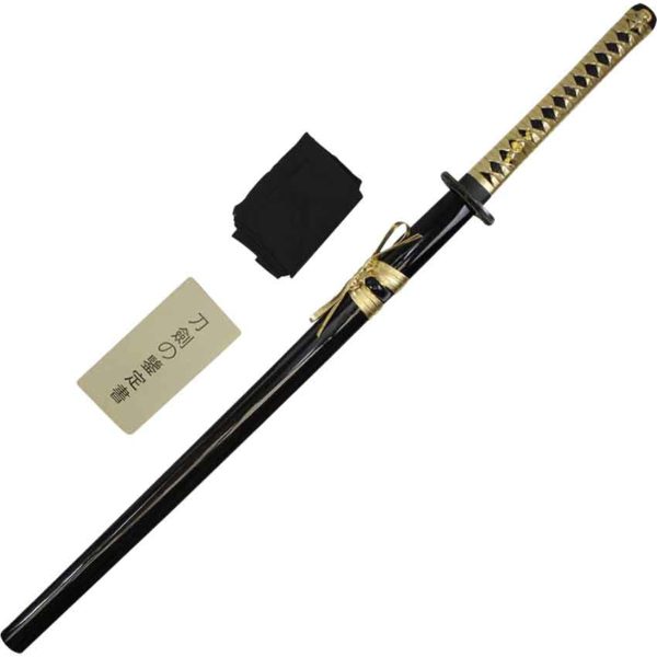 Imperial Golden Warrior Katana