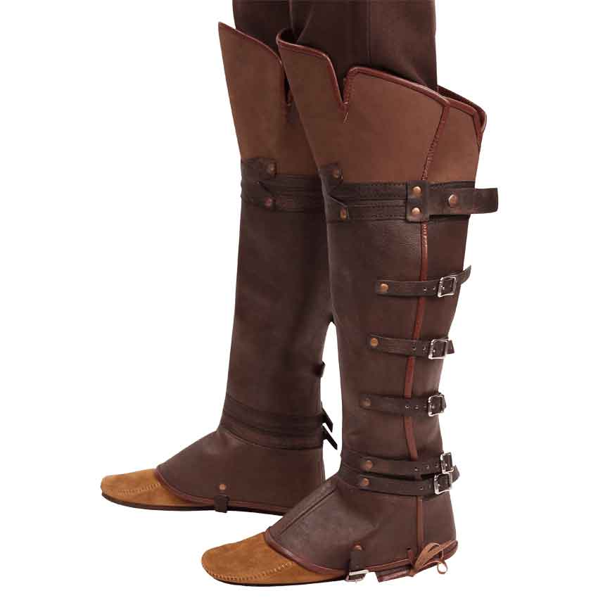 Steampunk Brown Spats