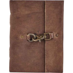 Leather Journal With Clasp