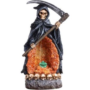 Orange Reaper Backflow Incense Burner