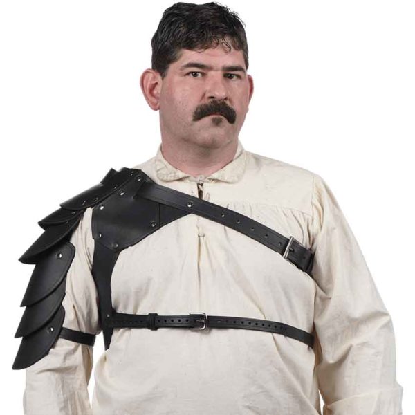 Leather Spartan Pauldron