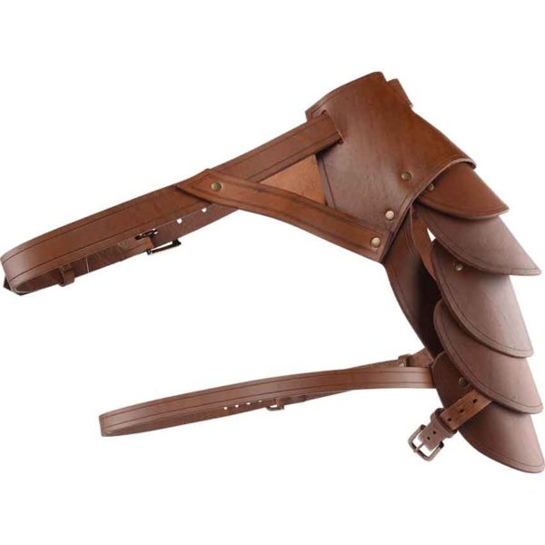 Leather Spartan Pauldron