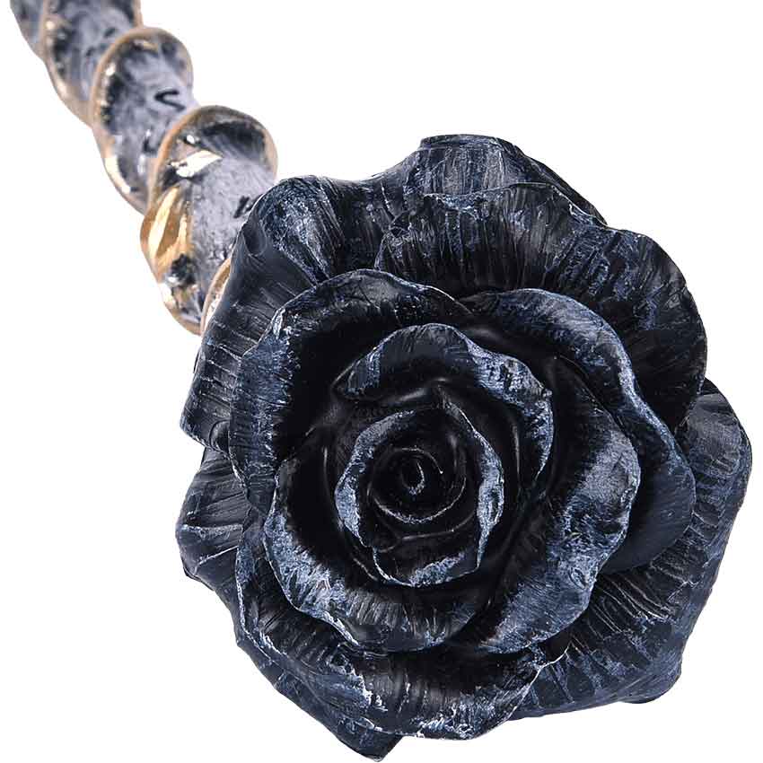 Black Rose Wand - Medieval Collectibles