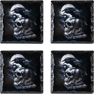 Poes Raven Coaster Set