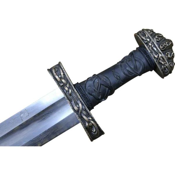 Damascus Oslo Viking Sword with Scabbard