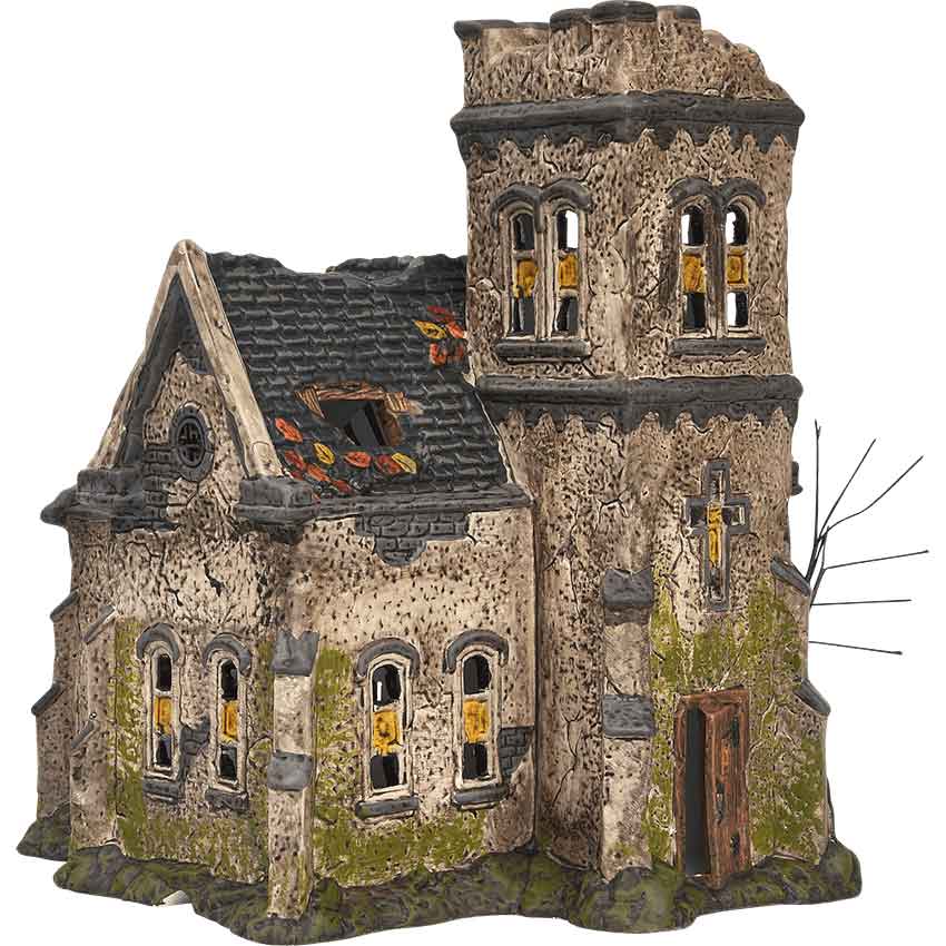 Department 56 - Snow Village Halloween - The Haunted Church