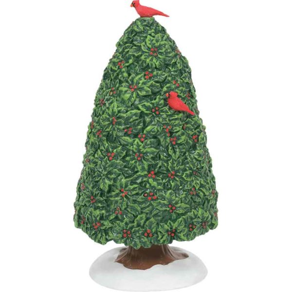 Holiday Holly Tree - Christmas Village Trees by Department 56