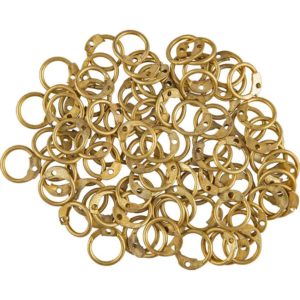 Round Ring Round Riveted Aluminum Chainmail Rings