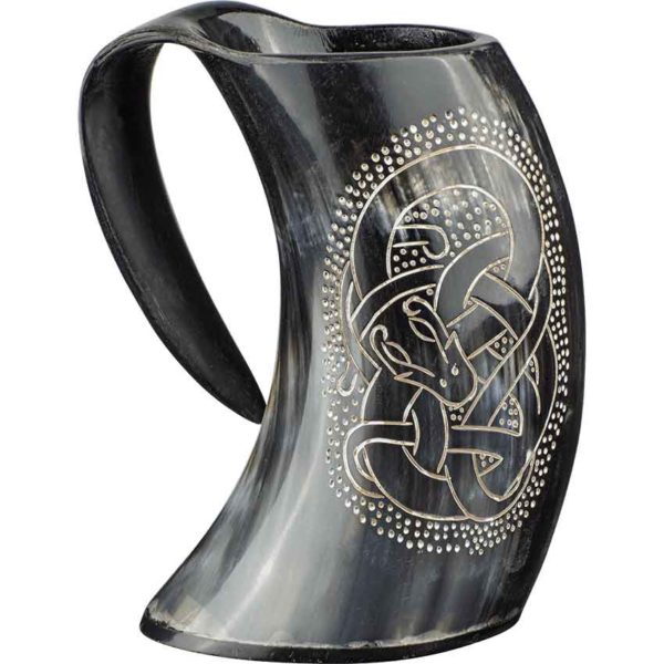 Viking Dragon Horn Tankard