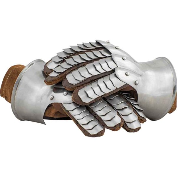 14th Century Steel Gauntlets