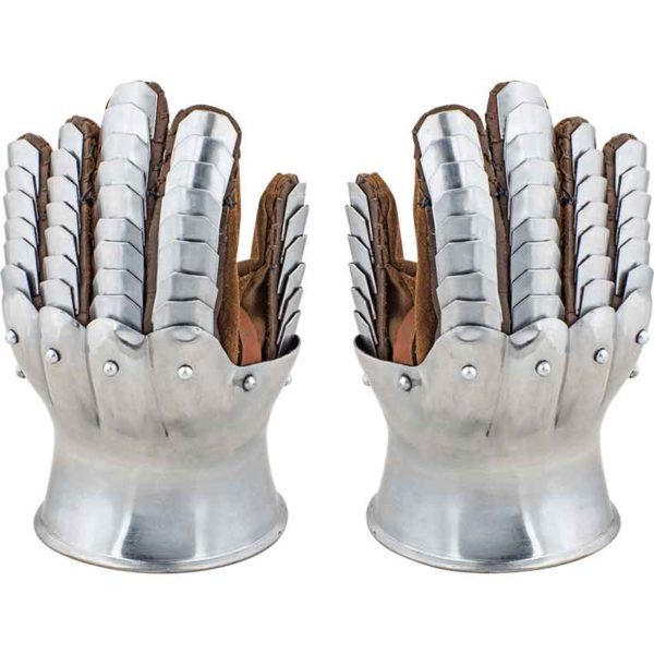 14th Century Steel Gauntlets