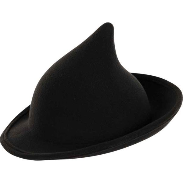 Black Modern Witch Hat