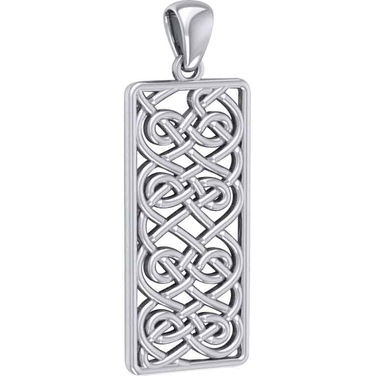 Sterling Silver Celtic Knotwork Pendant