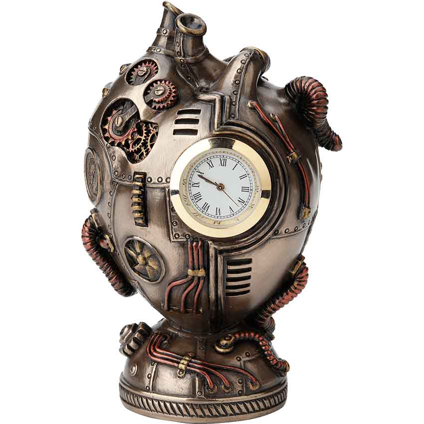 Steampunk Stormgrave Desk Clock