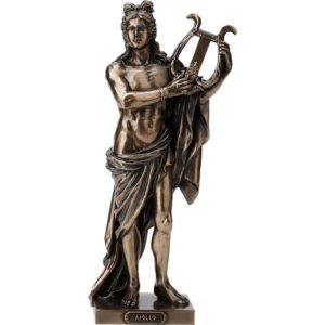 Apollo Playing the Lyre Statue