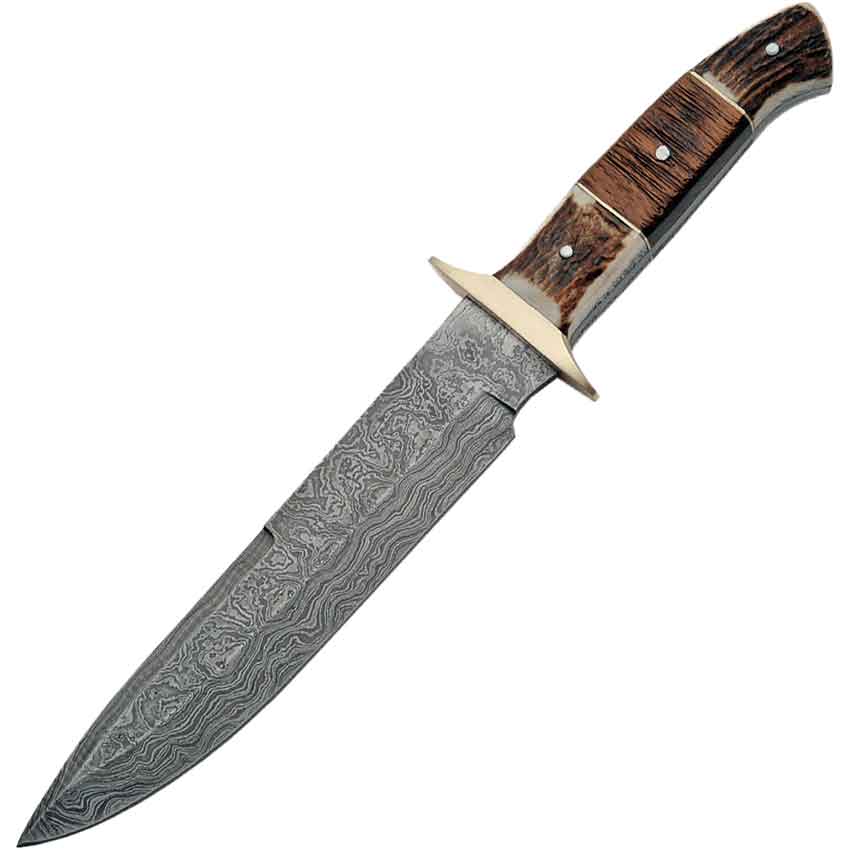 Plainsman Layered-Steel Bowie Knife