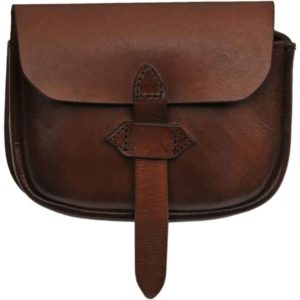 Soldier's Leather Belt Pouch Renaissance – Boots By Bohemond