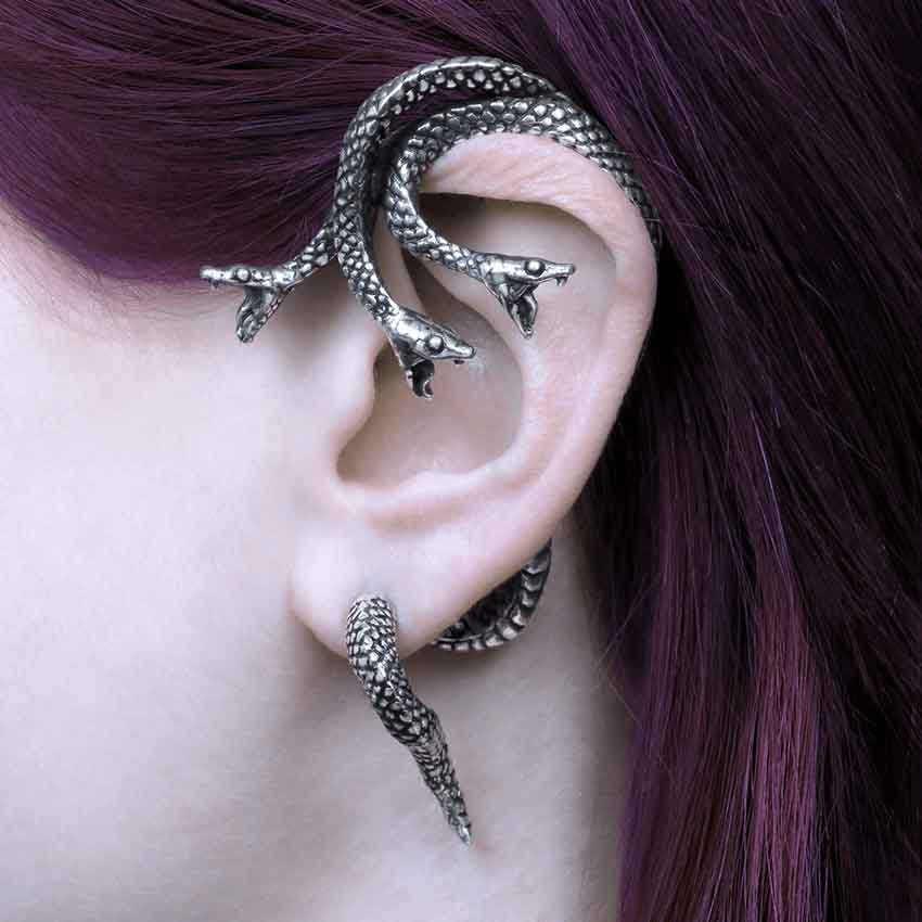 Khthonis Studded Ear Wrap