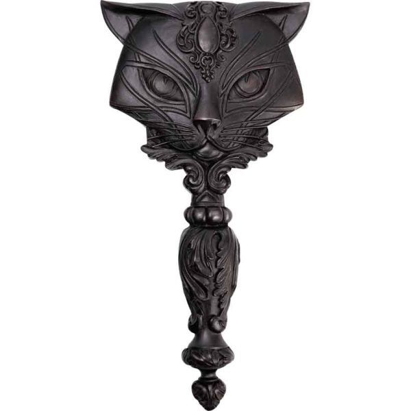 Black Cat Hand Mirror